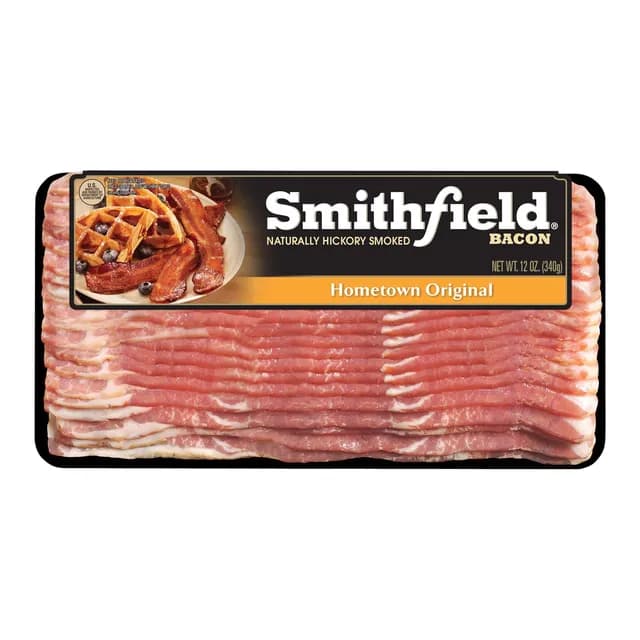 Smithfield Hometown Original Naturally Hardwood Smoked Bacon