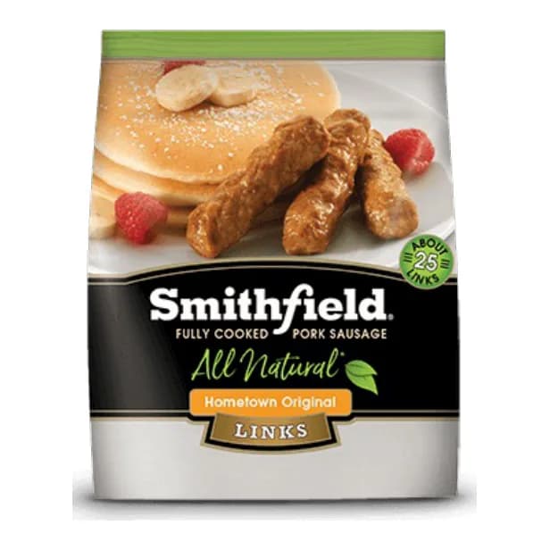 Smithfield Hometown Original Fully Cooked Pork Sausage Links