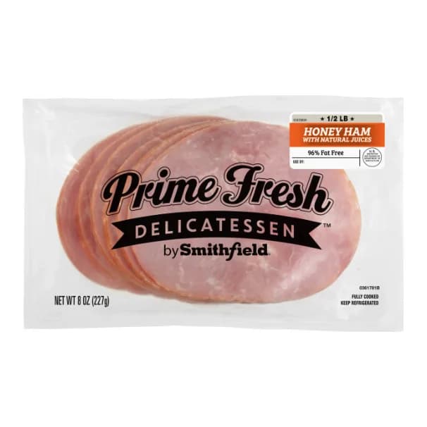 Smithfield Prime Fresh Honey Ham, Deli Sliced