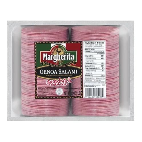 Margherita Pepperoni, Sliced