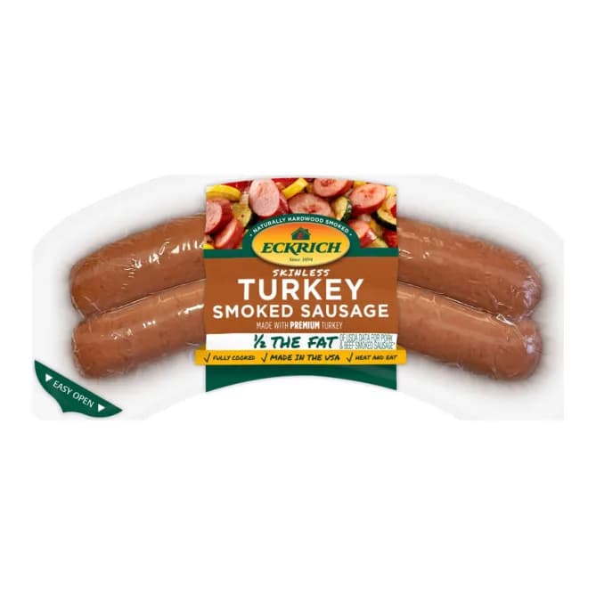 Eckrich Skinless Turkey Smoked Sausage