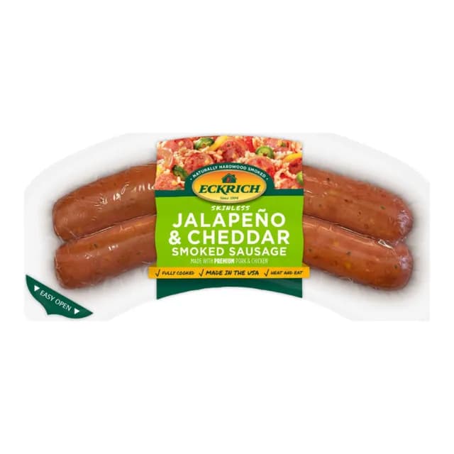 Eckrich Jalapeño & Cheddar Smoked Sausage