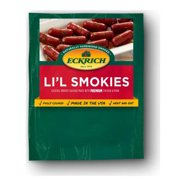 Eckrich Li'l Smokies Cocktail Smoked Sausages