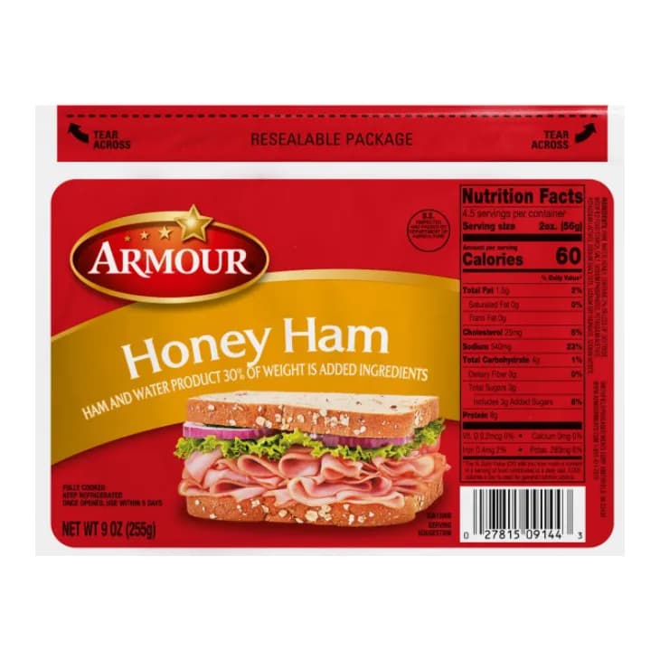Armour Honey Ham, Water Added
