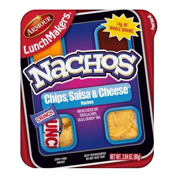 Armour LunchMakers Nachos, Salsa & Cheese