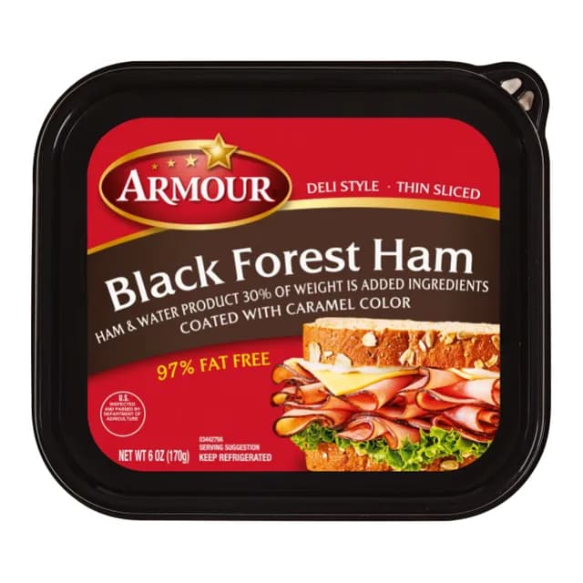 Armour Black Forest Ham, Tub