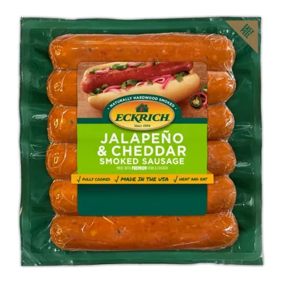 Eckrich Jalapeño & Cheddar Smoked Sausage Links