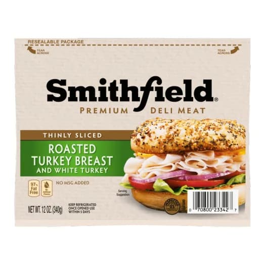 Smithfield Thin Sliced Turkey Breast