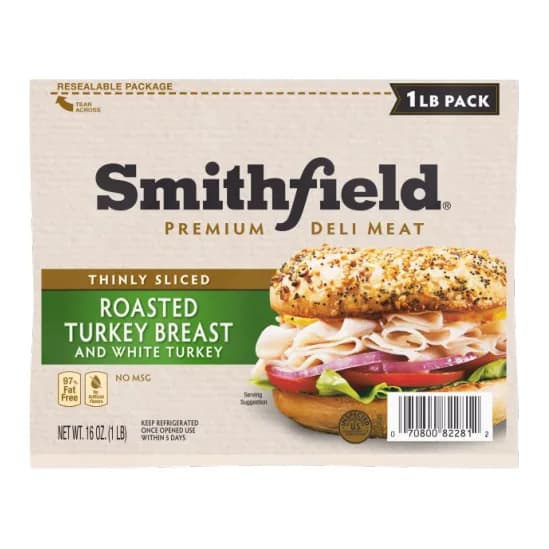 Smithfield Oven Roasted Turkey, Sliced