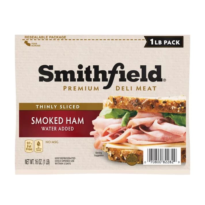 Smithfield Smoked Ham, Sliced