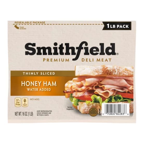 Smithfield Honey Ham, Sliced