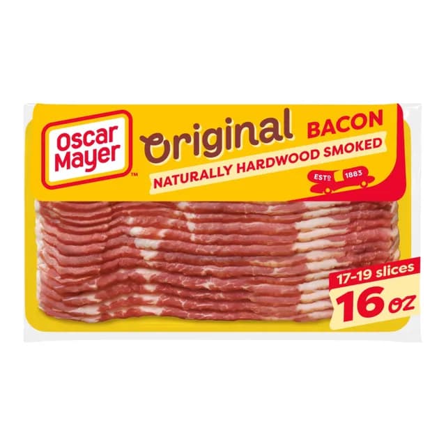 Oscar Mayer Naturally Hardwood Smoked Bacon