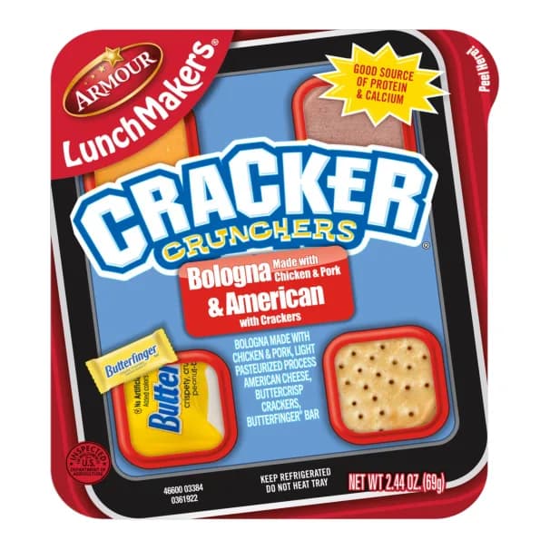 Armour LunchMakers Bologna Cracker Crunchers