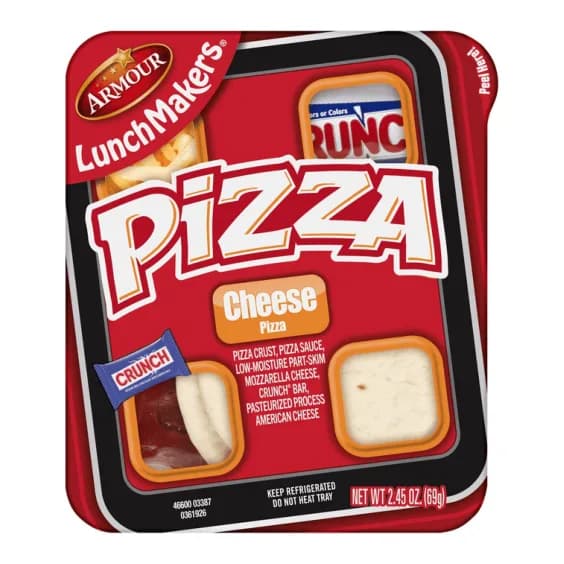 Armour LunchMakers Pizza & Cheese