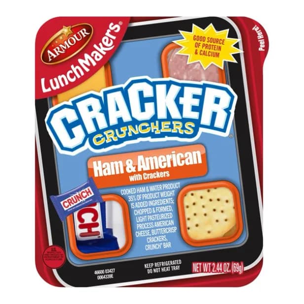 Armour LunchMakers Ham Cracker Crunchers