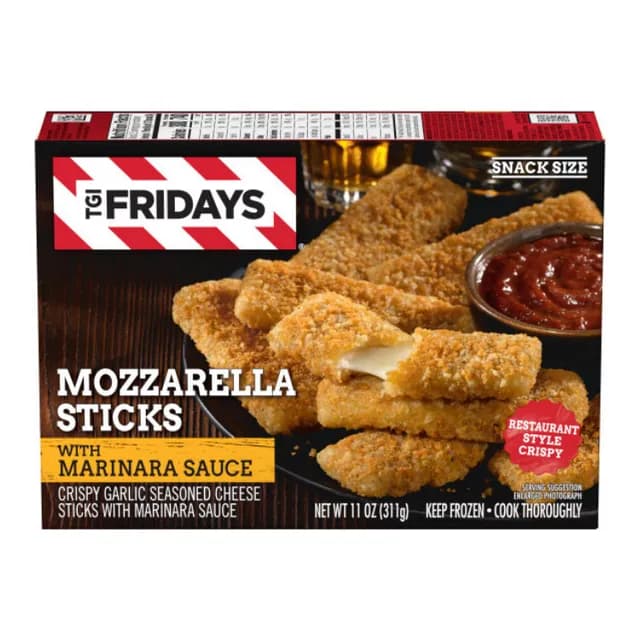TGI Fridays Mozzarella Sticks with Marinara Sauce