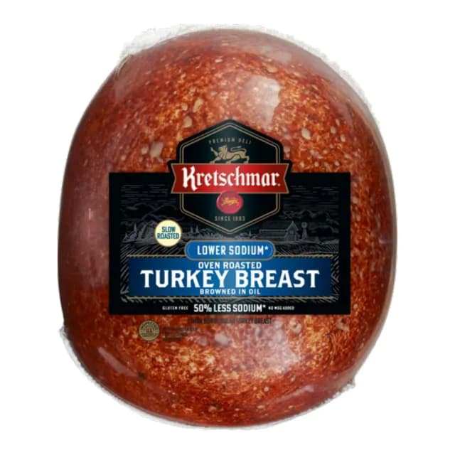 Kretschmar Low Sodium Oven Roasted Turkey Breast
