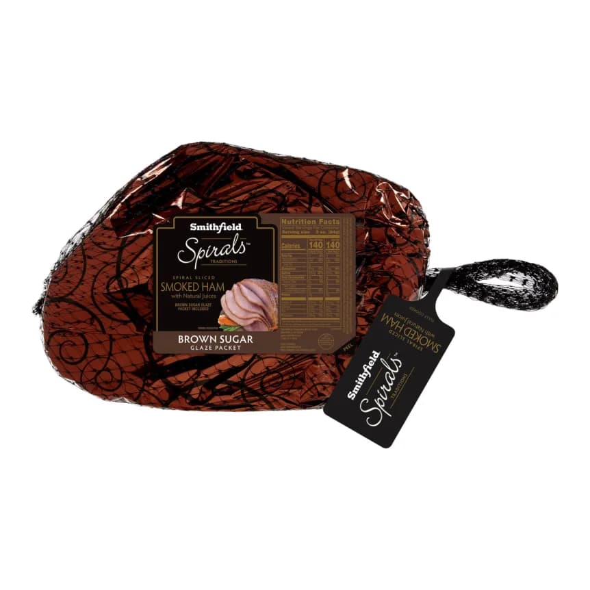 Smithfield Brown Sugar Bone-In Spiral Ham with Glaze