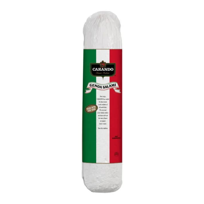 Carando Classic Italian Genoa Salami, 3-Chub