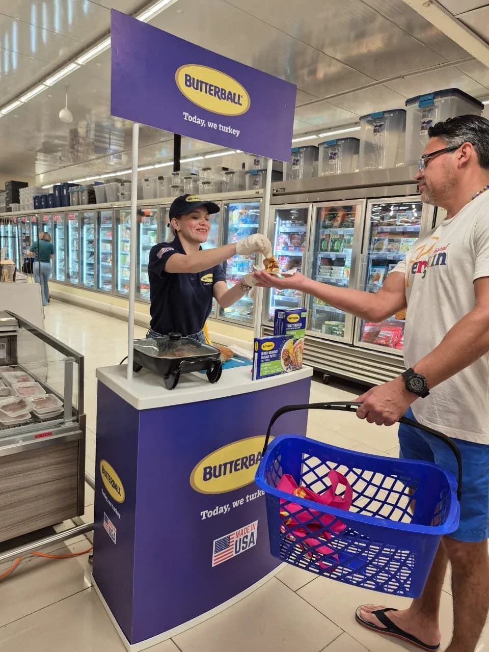 Degustación en tienda con exhibición de Butterball