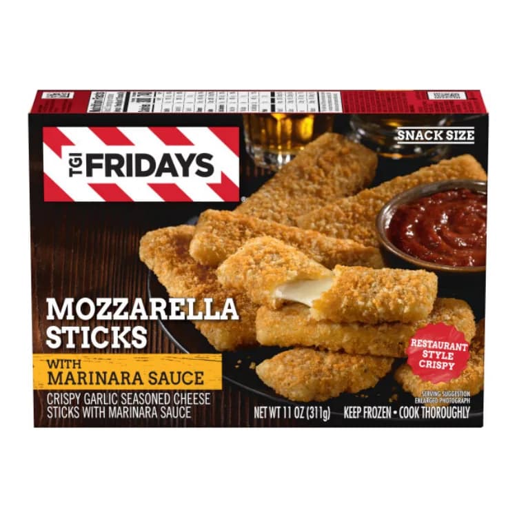 TGI Fridays Mozzarella Sticks with Marinara Sauce